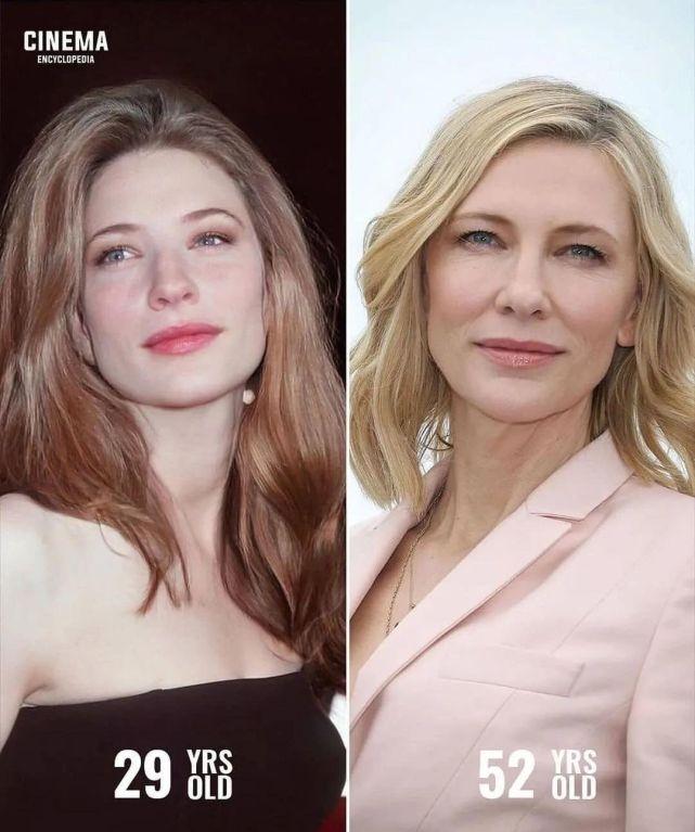 好莱坞女星新老照片对比_岁月痕迹明显的好莱坞女星_电影女明星 概览